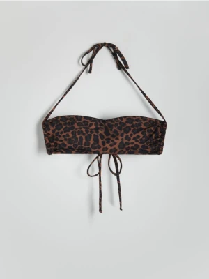 Reserved - Góra od bikini - brązowy