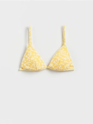 Reserved - Góra od bikini - jasnożółty