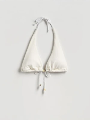 Reserved - Góra od bikini - złamana biel