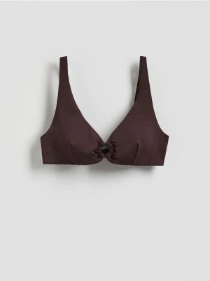 Reserved - Góra od stroju kąpielowego - ciemnobrązowy