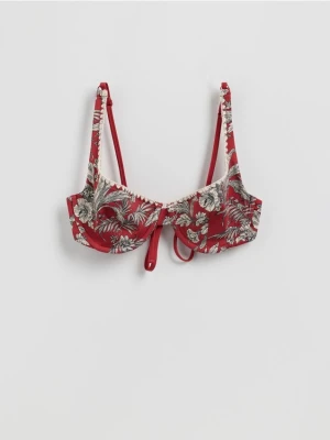 Reserved - Góra od stroju plażowego - bordowy