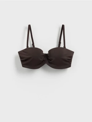 Reserved - Góra od stroju plażowego - ciemnobrązowy