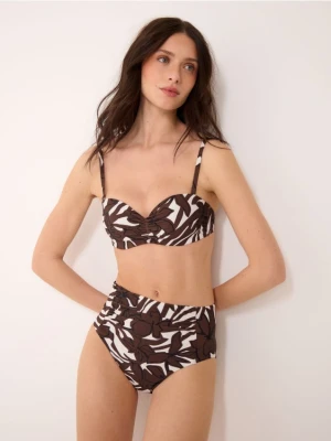 Reserved - Góra od stroju plażowego - mahoniowy