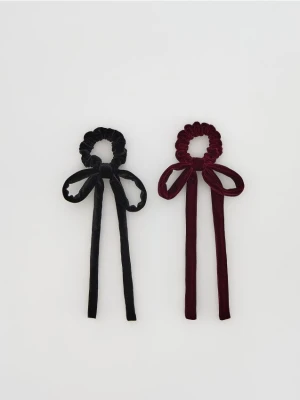 Reserved - Gumki do włosów 2 pack - wielobarwny