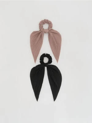 Reserved - Gumki do włosów 2-pak - wielobarwny