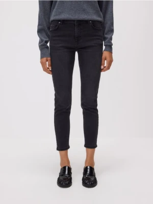 Reserved - Jeans slim fit mid rise - czarny