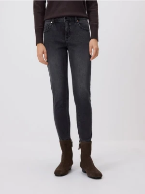 Reserved - Jeans slim fit mid rise - szary