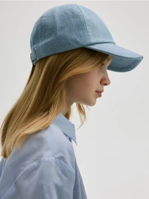 Reserved - Jeansowa czapka z daszkiem - jasnoniebieski