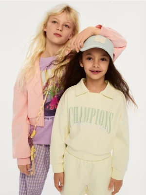 Reserved - Jeansowa czapka z daszkiem - jasnoniebieski