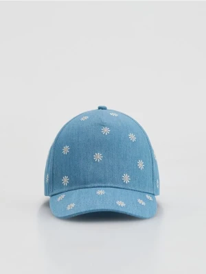 Reserved - Jeansowa czapka z daszkiem - jasnoniebieski