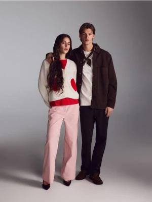 Reserved - Jeansowa koszula comfort fit - dark grey jeans