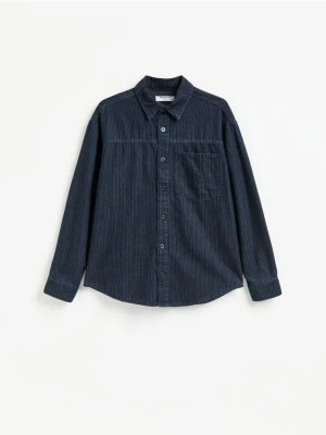 Reserved - Jeansowa koszula comfort fit - granatowy