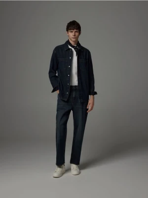 Reserved - Jeansowa koszula comfort fit - indigo jeans