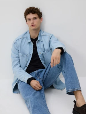 Reserved - Jeansowa koszula comfort fit - niebieski