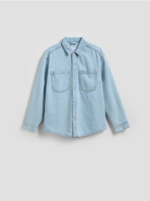 Reserved - Jeansowa koszula comfort fit - niebieski