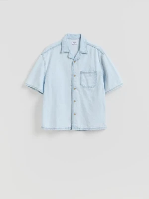 Reserved - Jeansowa koszula comfort fit - niebieski