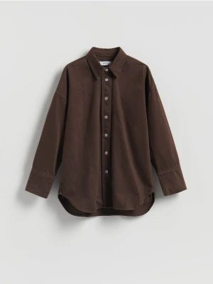 Reserved - Jeansowa koszula - dark grey jeans