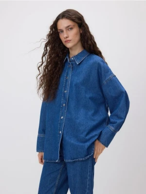 Zdjęcie produktu Reserved - Jeansowa koszula - niebieski
