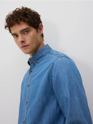 Reserved - Jeansowa koszula regular fit - niebieski