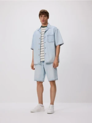 Reserved - Jeansowa koszula regular fit - niebieski