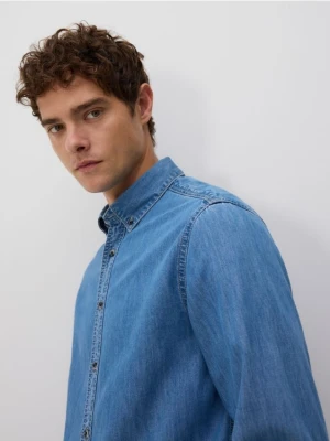 Reserved - Jeansowa koszula regular fit - niebieski
