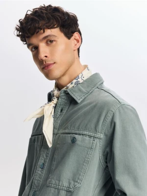 Reserved - Jeansowa koszula regular fit - niebieski