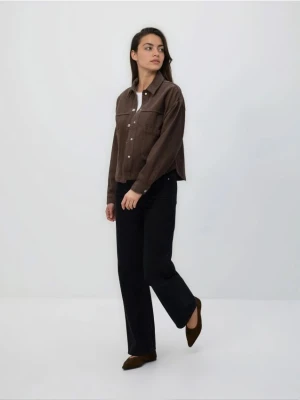 Reserved - Jeansowa kurtka - dark grey jeans