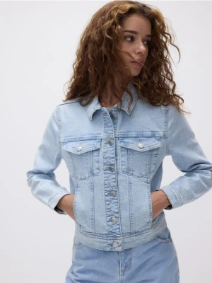 Reserved - Jeansowa kurtka - niebieski