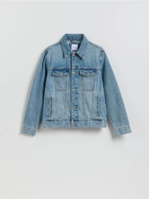 Reserved - Jeansowa kurtka - niebieski
