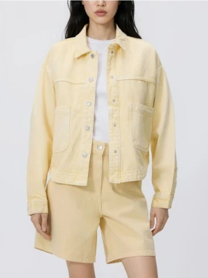 Reserved - Jeansowa kurtka - żółty