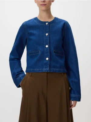 Reserved - Jeansowa marynarka - niebieski
