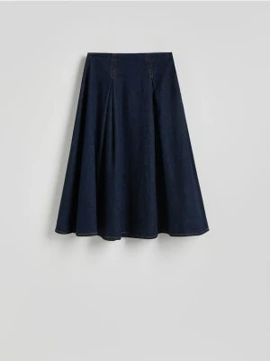 Reserved - Jeansowa spódnica - granatowy