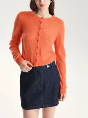 Reserved - Jeansowa spódnica mini - granatowy