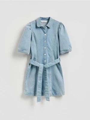 Reserved - Jeansowa sukienka - niebieski