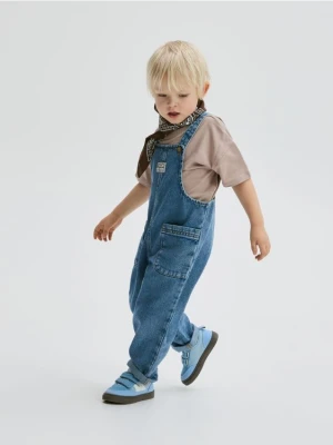 Reserved - Jeansowe ogrodniczki - niebieski