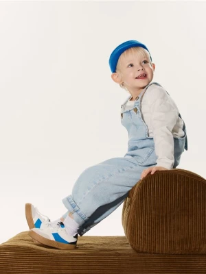 Reserved - Jeansowe ogrodniczki - niebieski