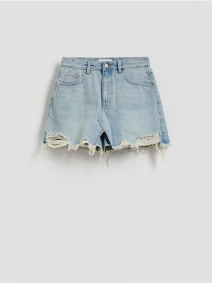 Reserved - Jeansowe spódnico-szorty - niebieski