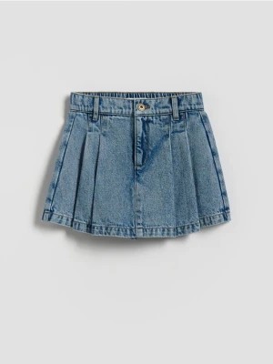 Reserved - Jeansowe spódnico-szorty - niebieski