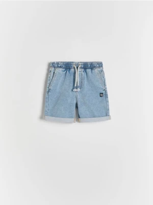 Reserved - Jeansowe szorty - niebieski