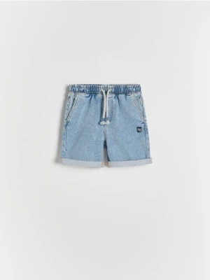 Reserved - Jeansowe szorty - niebieski