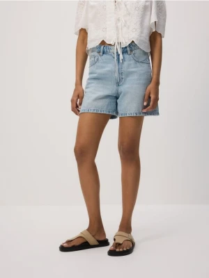 Reserved - Jeansowe szorty - niebieski