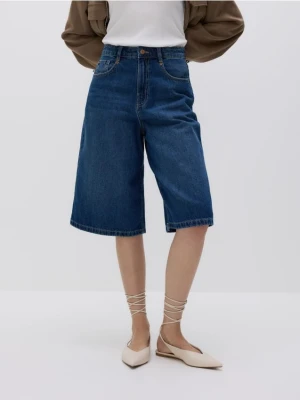 Reserved - Jeansowe szorty - niebieski