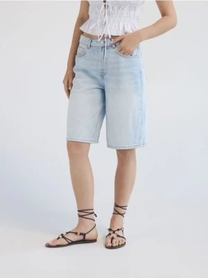 Reserved - Jeansowe szorty - niebieski