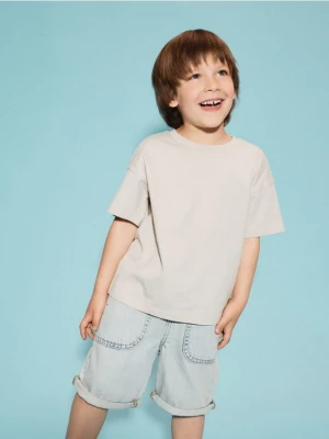 Reserved - Jeansowe szorty - niebieski