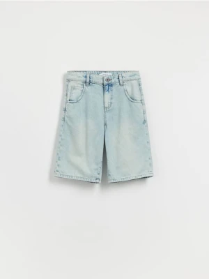 Reserved - Jeansowe szorty - niebieski