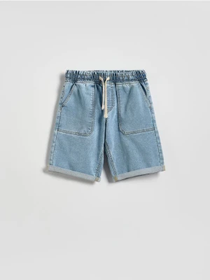 Reserved - Jeansowe szorty - niebieski