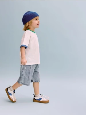 Reserved - Jeansowe szorty - niebieski