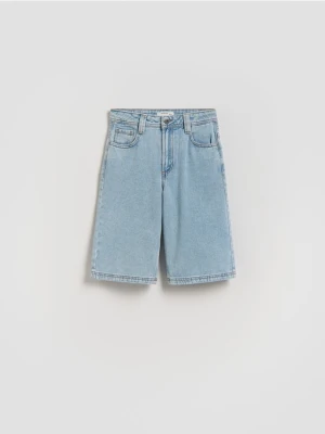 Reserved - Jeansowe szorty - niebieski