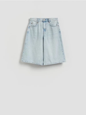 Reserved - Jeansowe szorty - niebieski