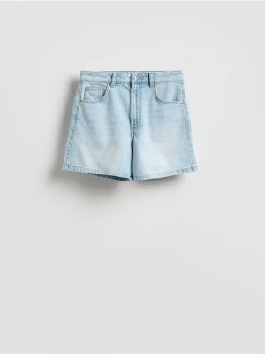 Reserved - Jeansowe szorty - niebieski